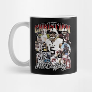 Christian McCaffrey College Vintage Bootleg Mug